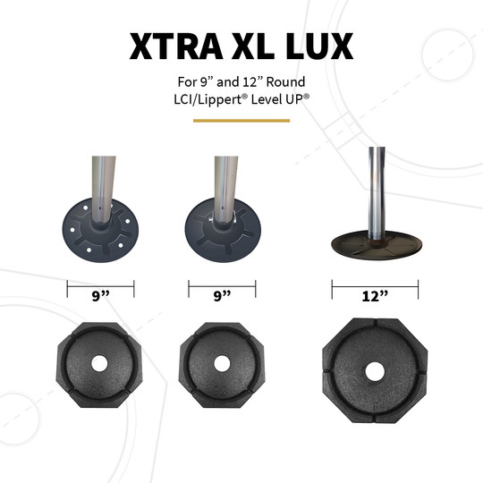 SNAPPAD PERMANENT JACK PAD FOR LCI JACKS- XTRLXSP6