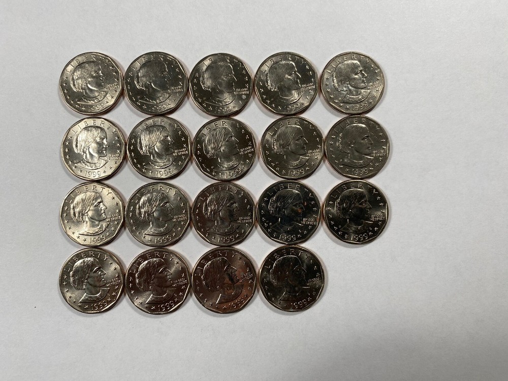 19 - 1999 D Susan B Anthony Dollar Uncirculated