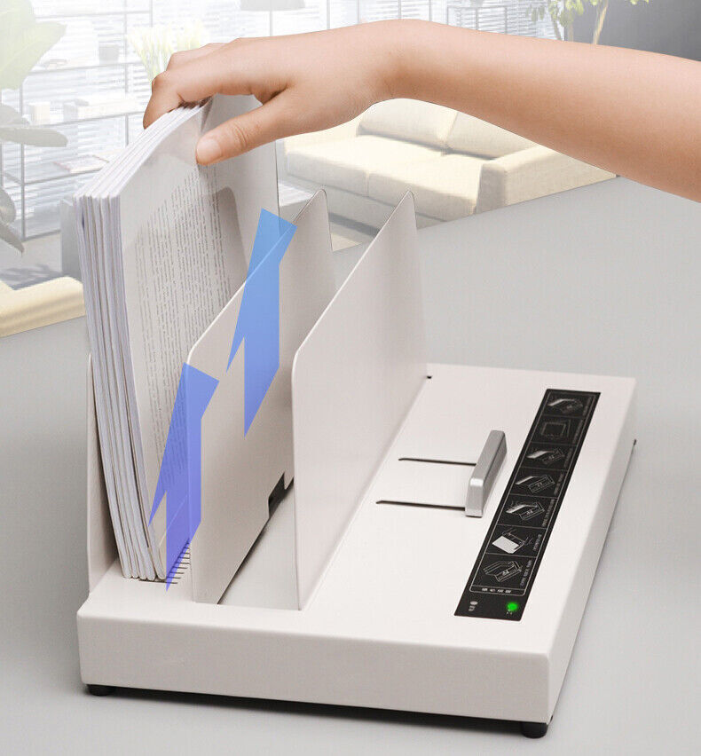 Automatic Hot Melt Binding Machine Gluing Machine A4 Document Binding Machine