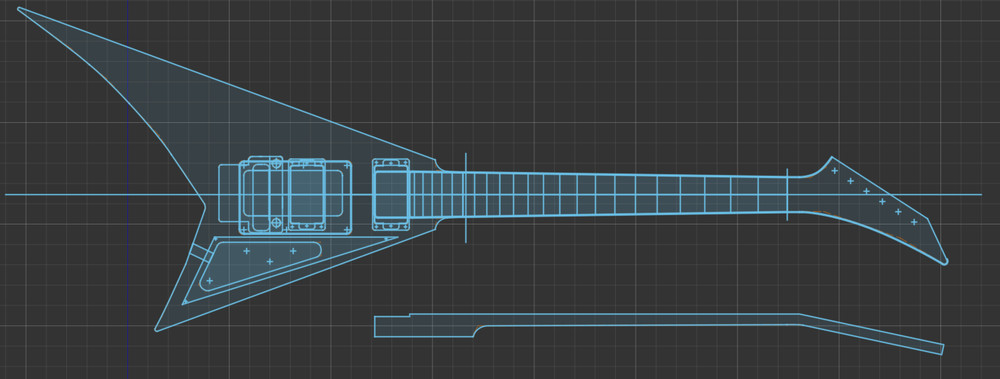 Jackson RR Full Template Set 0.50" MDF