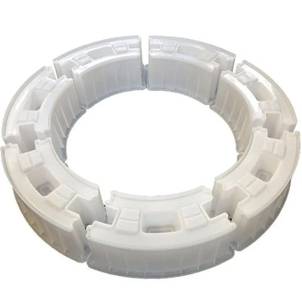 Round Concrete Block Bricks Plastic Mold Set Ground Circle Module DIY Mould 60cm