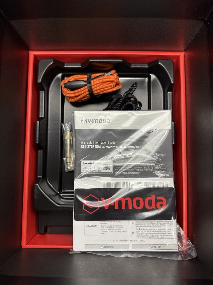 V-Moda M-200 Professional Studio Headphone Matte Black