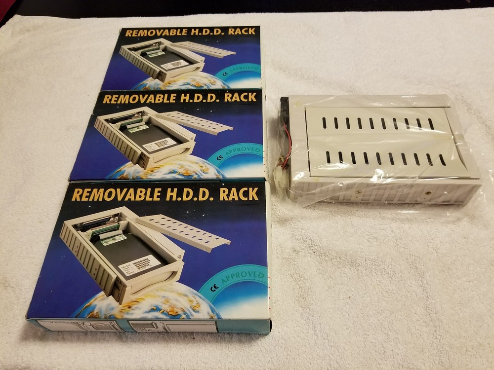 (3) Removable H.D.D. Rack For 3 1/2" H.D.D. (NIB)