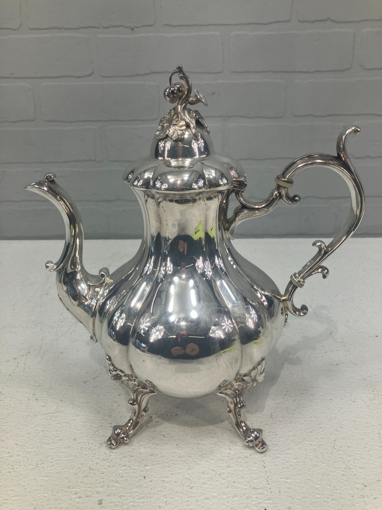 SILVER PLATE COFFEE/TEA POT