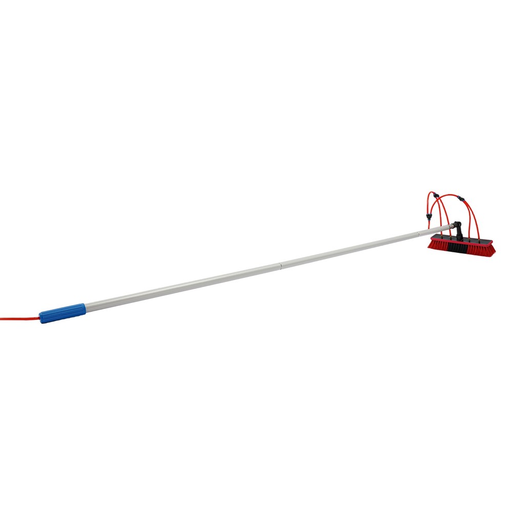 30FT Solar Panel Cleaning Brush & Pole Kit Proffesional Window Washing Tool