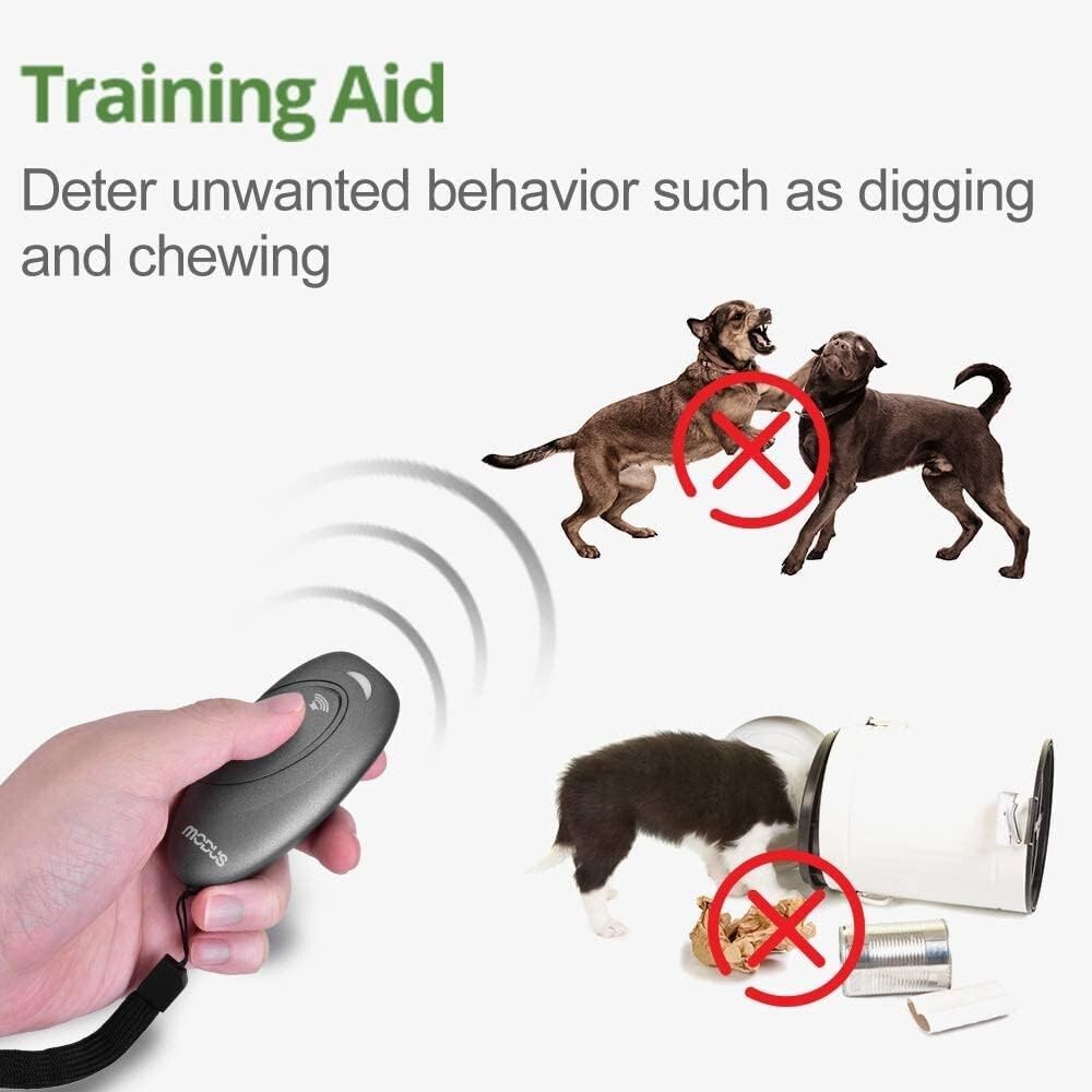 All-Size Compatible Ultrasonic Barking Control - Pet-Friendly Trainer Device