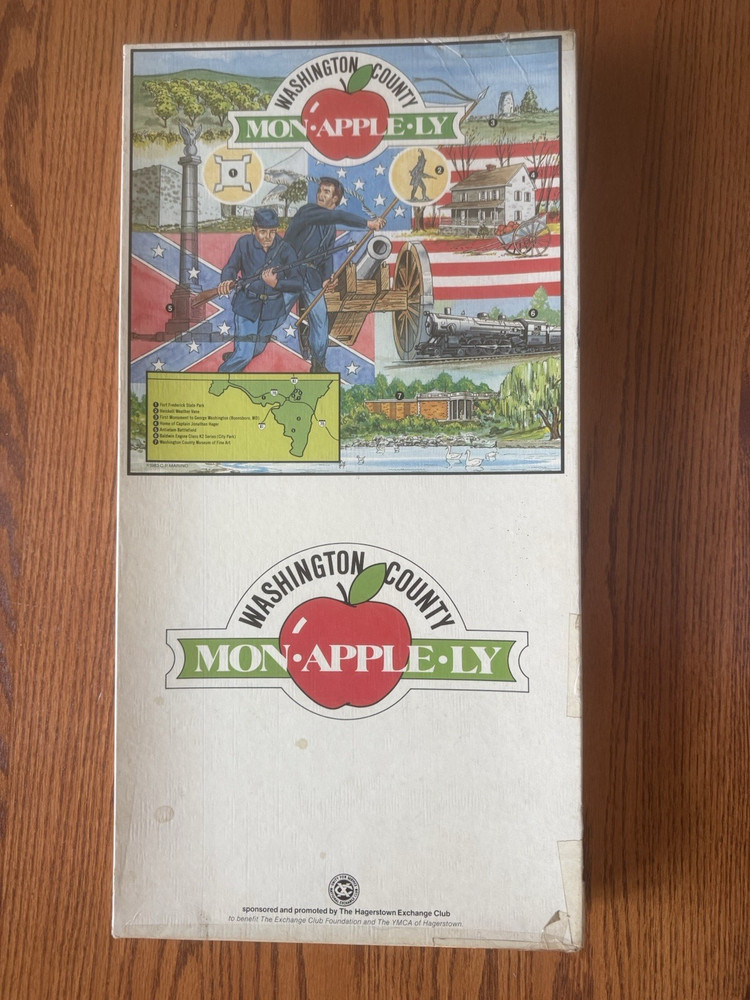 1983 Washington County Mon-Apple-ly  -  (Monopoly) Complete