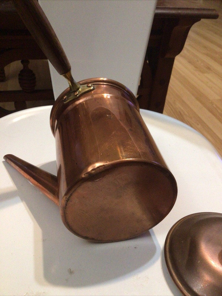 Vtg Copper Turkish Coffee Pot Percolator