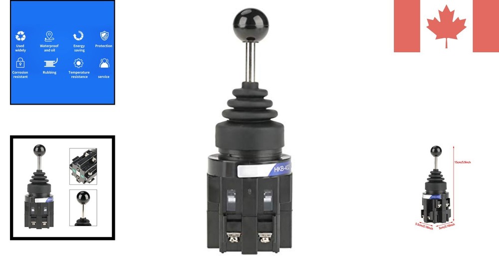 Automatic Return Joystick Switch for Efficient Circuit Control Applications