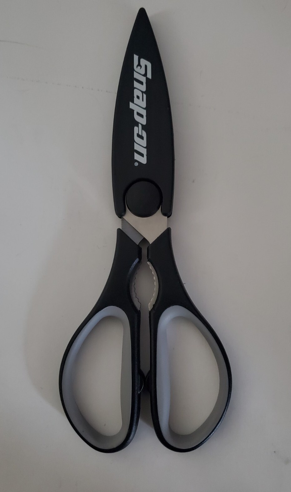 Snap on Tools Utility scissors black Blades cover + Magnet nut cracker NEW!!!!!!