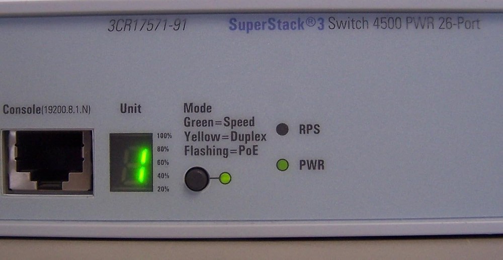 3Com (3CR17571-91-US) 24-Ports External Switch Managed stackablew POE