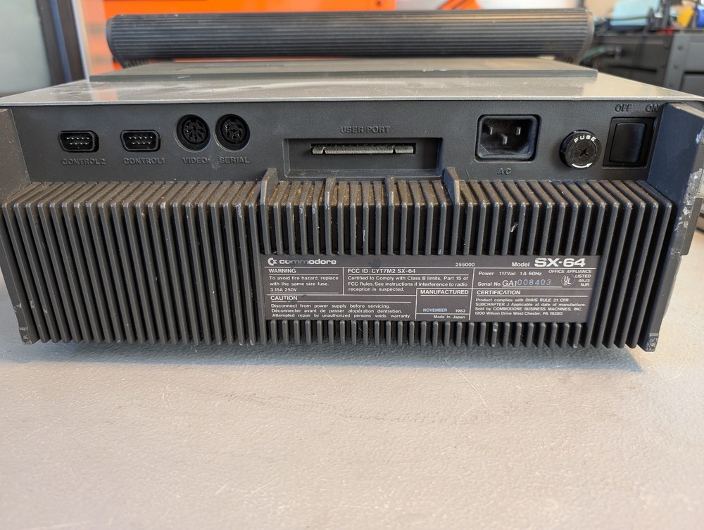 Commodore SX64 - Refurbished and tested
