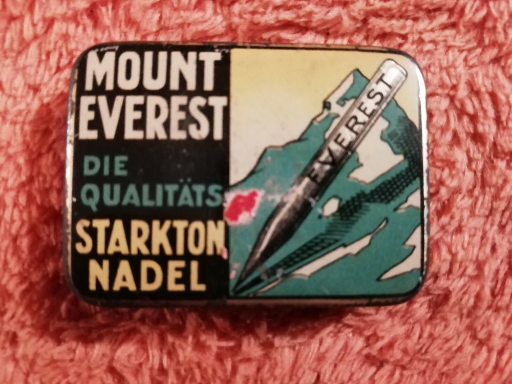 PG 444 GRAMOPHONE NEEDLES MOUNT EVEREST BOX GRAMOPHONE DOTS