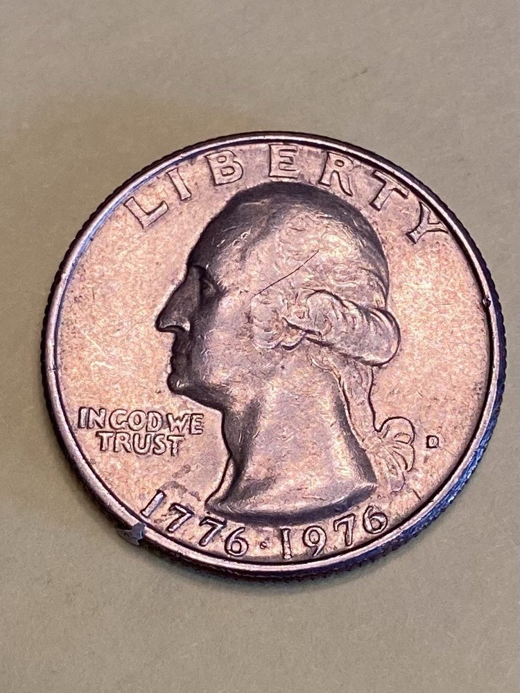Liberty Bicentennial Quarter D ￼