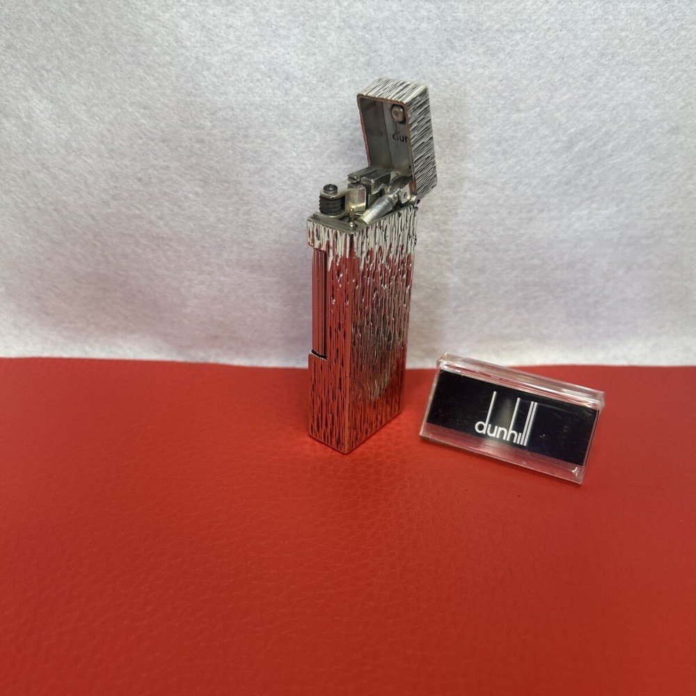 Overhauled Dunhill Rollagas lighter Silver d mark without box