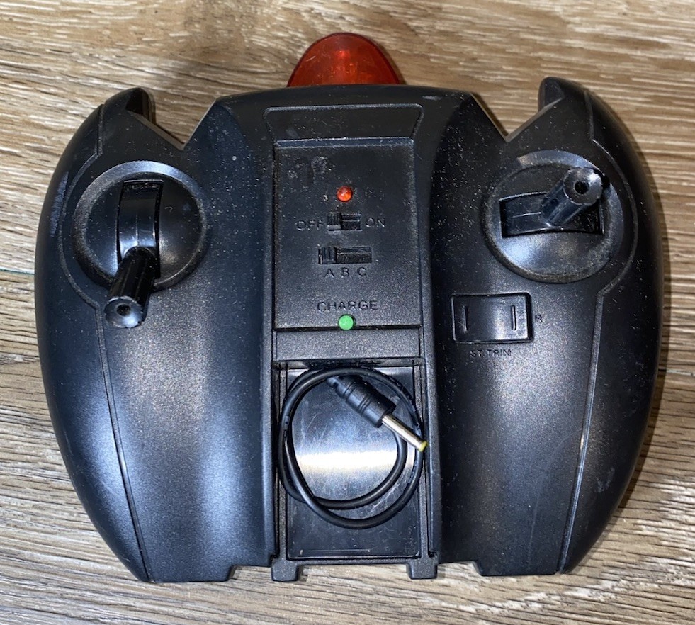 Brookstone u-Control Silver Bullet RC Helicopter Remote Control  H3