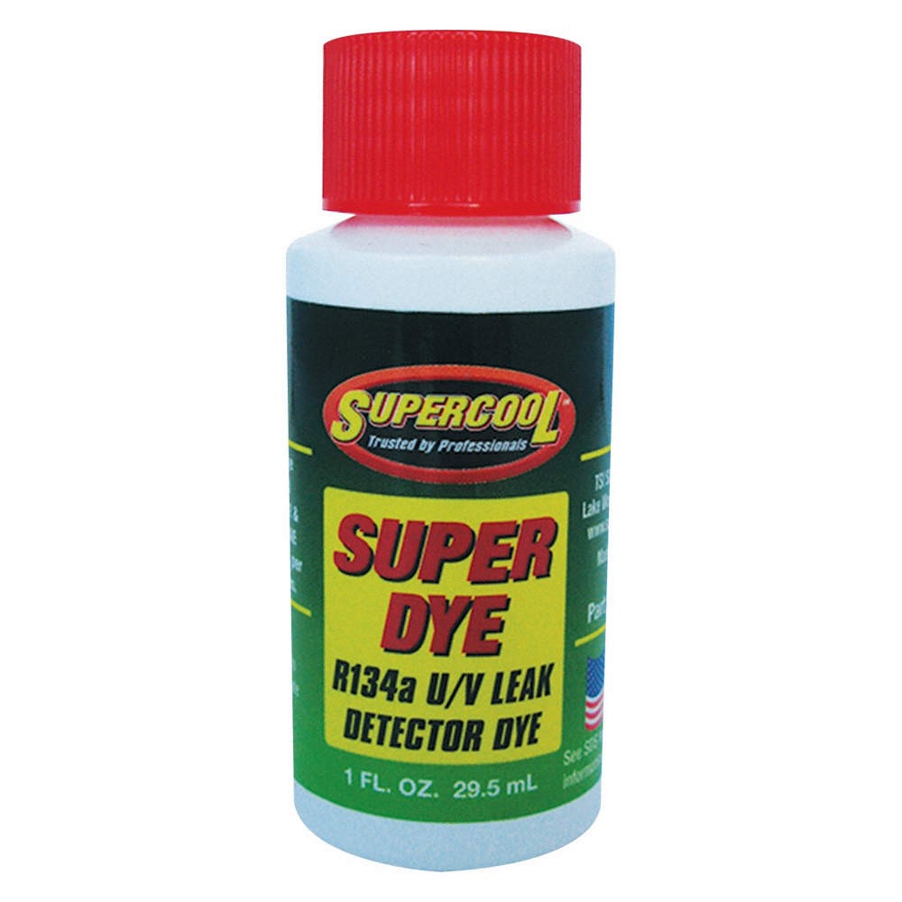 SUPERCOOL 9497 A/C Leak Detection Dye,1 Oz 4LTU7