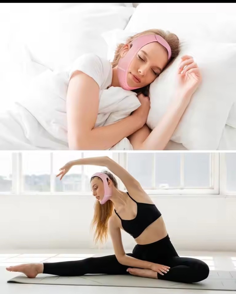 V Line Face Shaper Strap – Double Chin Reducer & Chin Lifting Mask