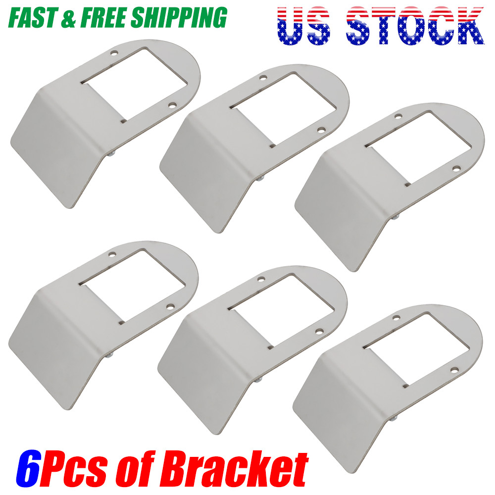 6* Watermelon Led Light Under Glow Frame Bracket Mount ONLY 304 Stainless Steel