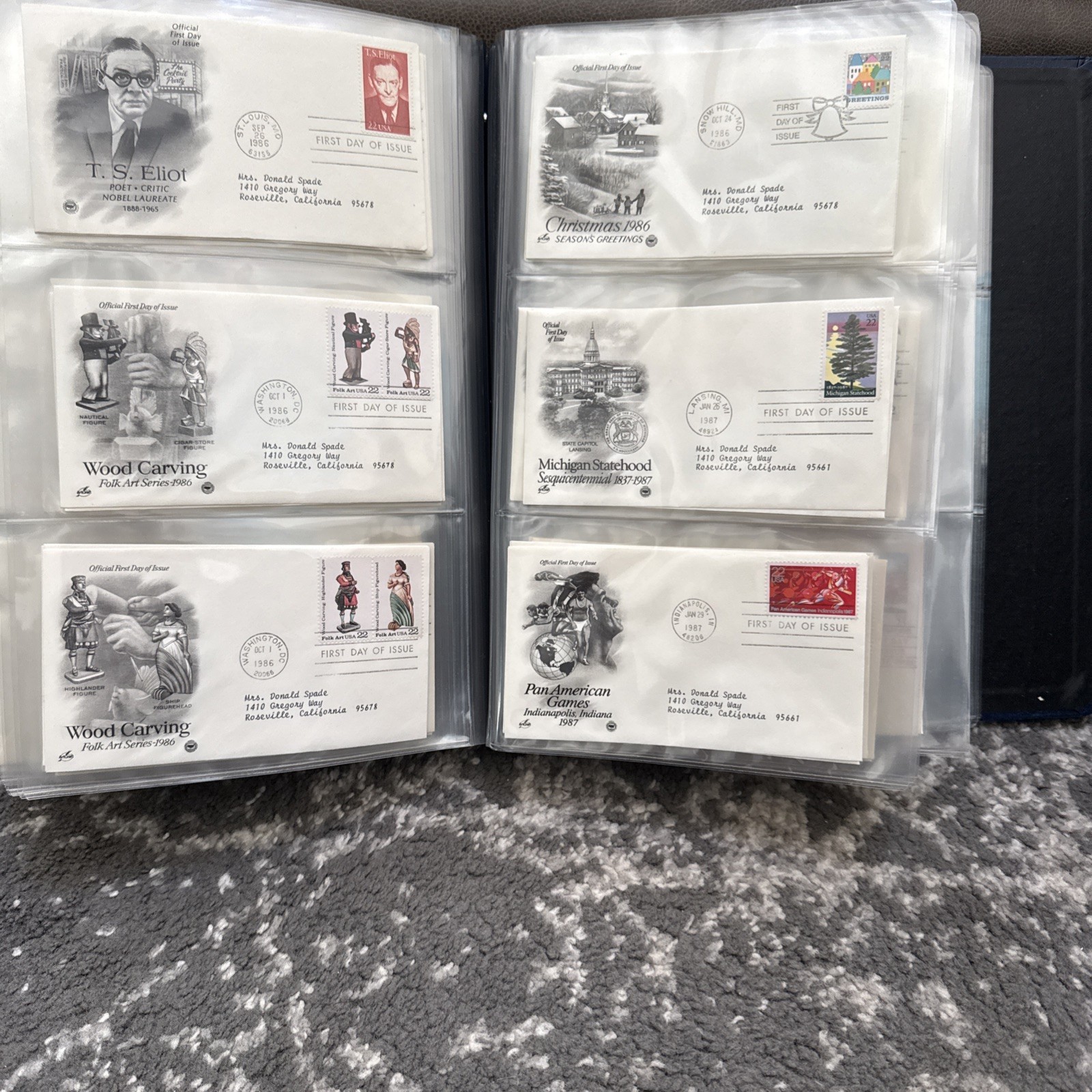 Great Americans On United States Stamps 115 Mint-condition HistoricStamps