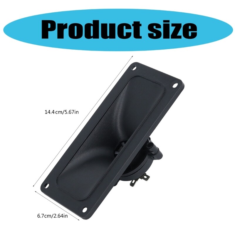 Versatility Piezoelectric Tweeter Speaker ABS Ceramic Buzzer Treble for All User