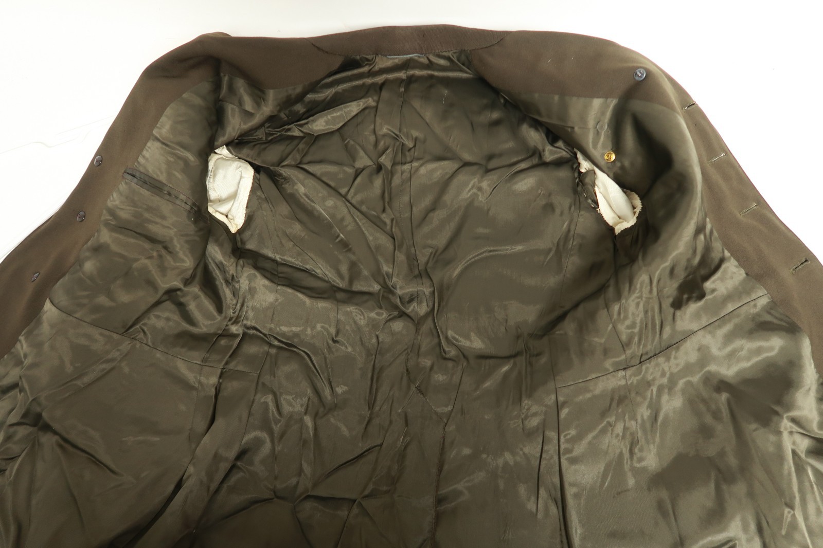 World War II Era Officer's Jacket Coat Army Infantry Service Ribbons Tunic