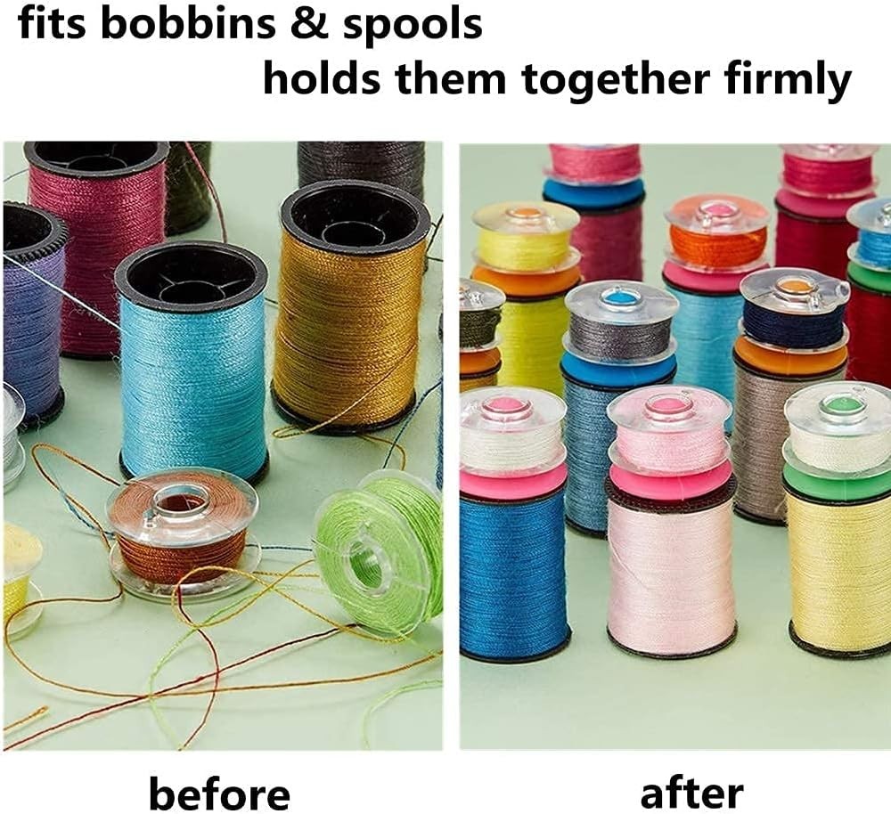 100 Pieces Bobbin Holder, Thread Spool Holder Stack Bobbins