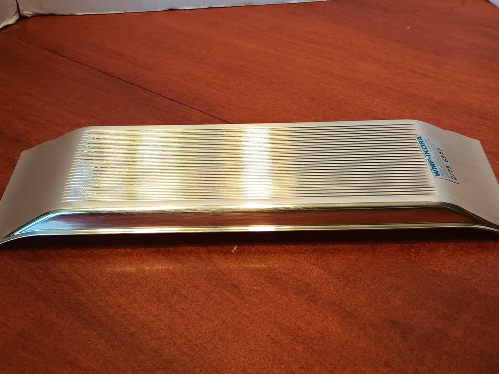 WMF-Ikora German Brushed Silver Plate Rectangle Flat Serving Plate MCM EP Brass