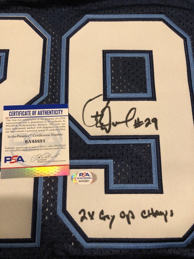 ROBERT DRUMMOND 2x Grey Cup Signed Autographed Auto Toronto Argonauts Jersey PSA
