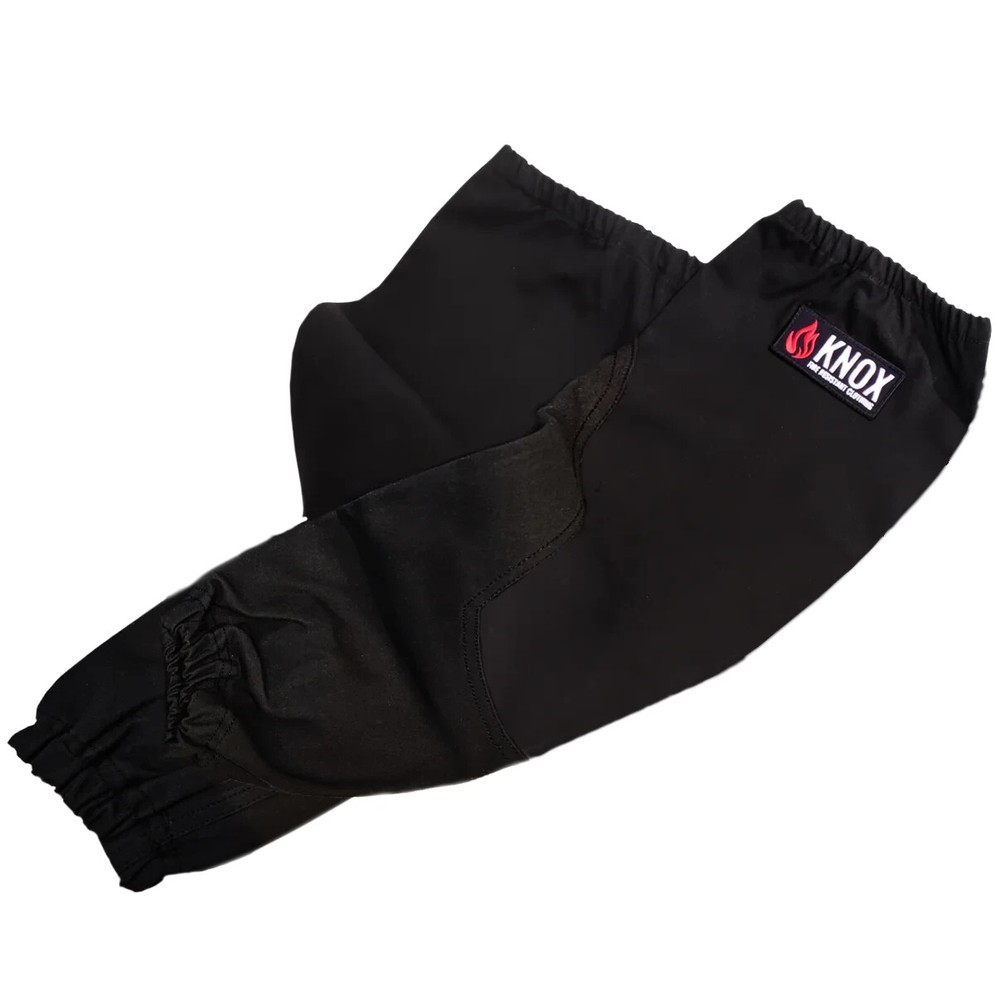 Knox Split Leather FR Welding Sleeves (Black)