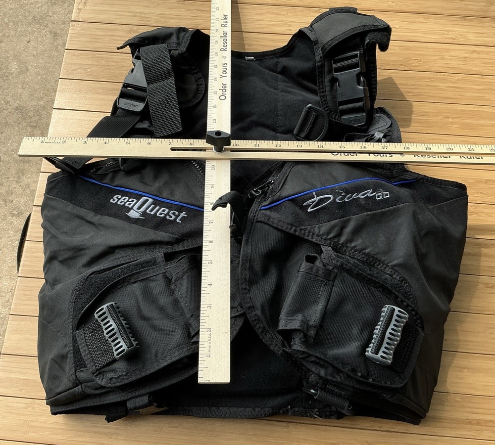 seaquest diva qd diving vest scuba Medium/Large