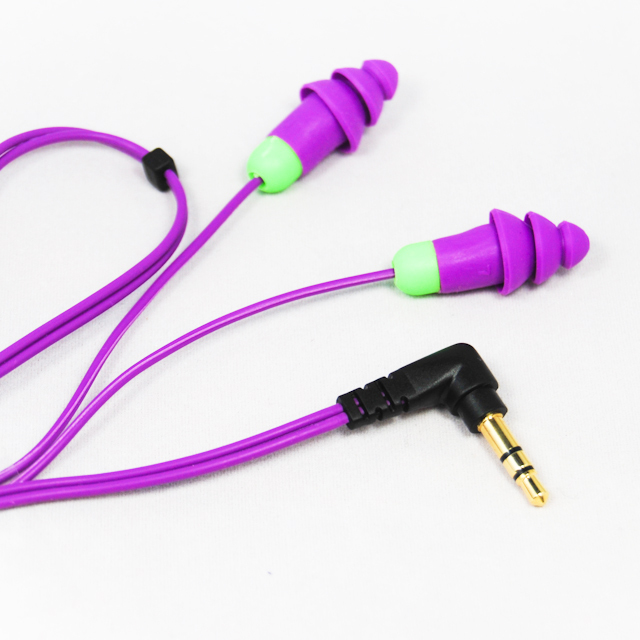 Plugfones Workout Headphone, Earplugs, Exercise Earbud won't fall out!