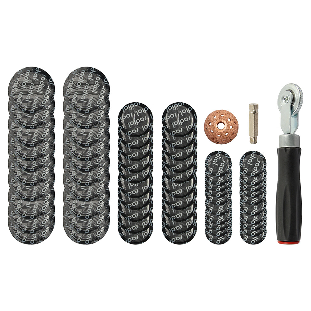 62X Heavy Duty Tire Repair Kit DIY Punctures Flat for Car Motorcycle Plug Patch