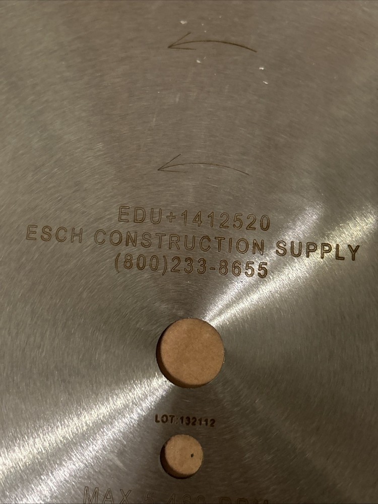 Diamond Tip Concrete Blades $70