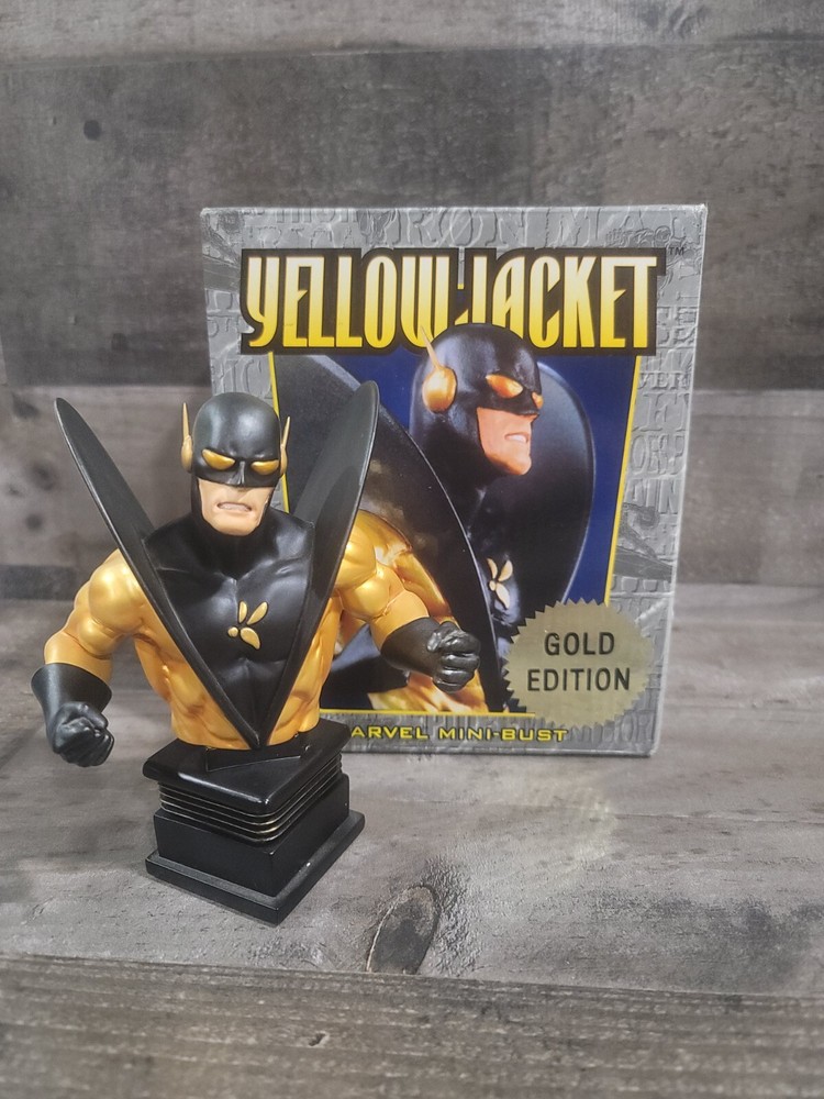 Marvel Bowen Mini-Bust Yellow Jacket GOLD EDITION #1809/2000