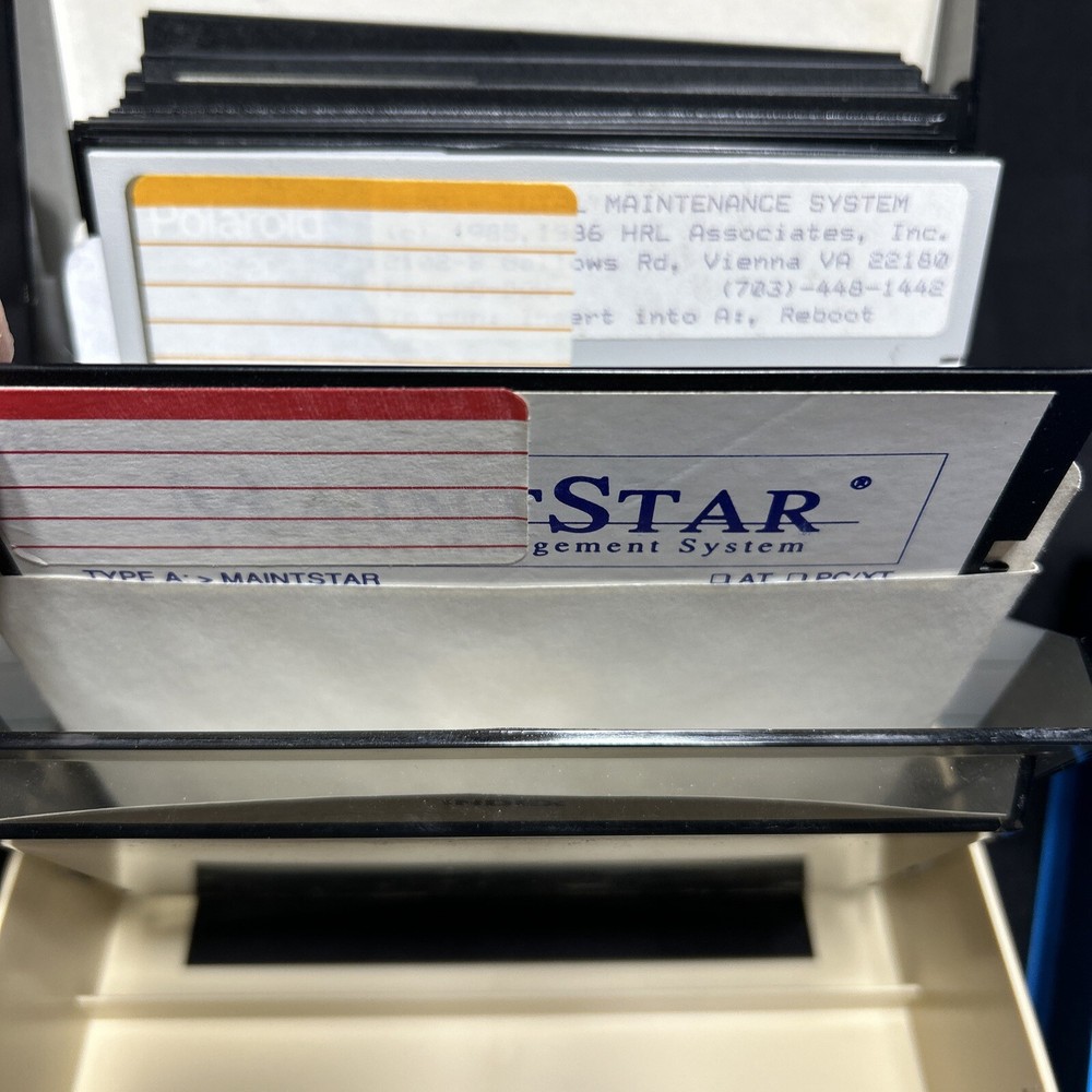 3 Floppy Disk Storage Containers With Games And ?