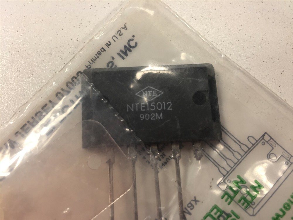 (1) NTE NTE15012 Integrated Circuit TV Fixed Voltage Regulator