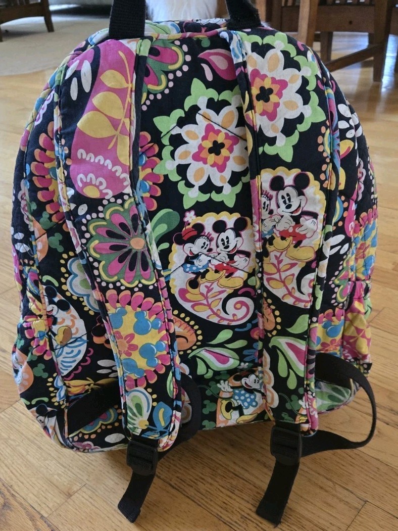 Vera Bradley Disney Parks Midnight With Mickey Campus Backpack Retired