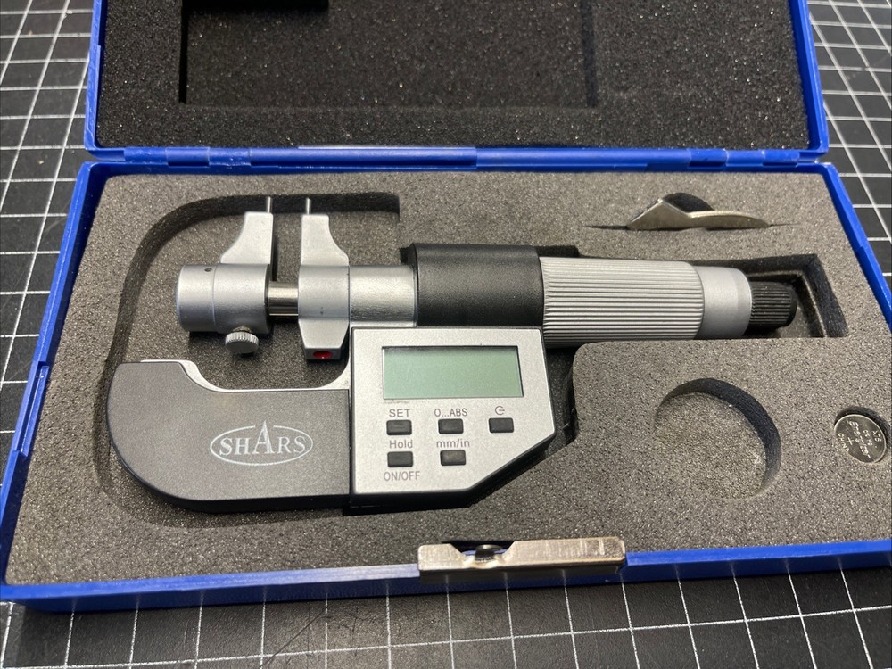 Shars .2-1.2" Digital Electronic Inside Micrometer Ratchet Stop