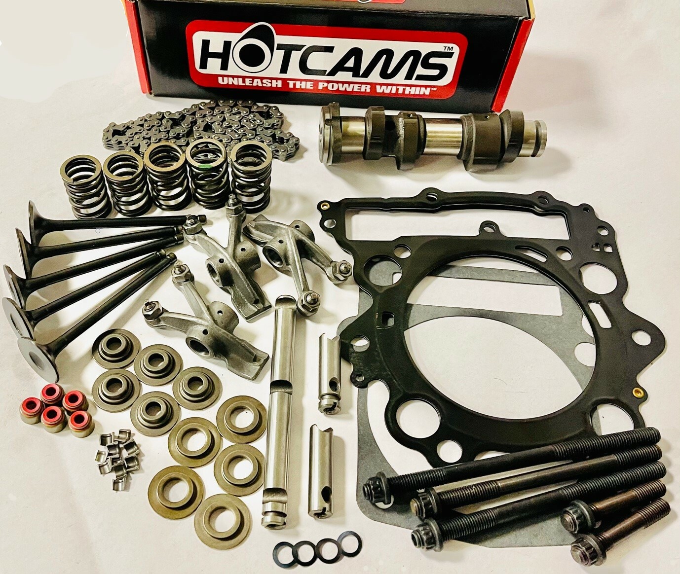 Raptor 660 Stage 3 Hotcam Hot Cam Shaft Valve Springs Rockers Head Rebuild Kit