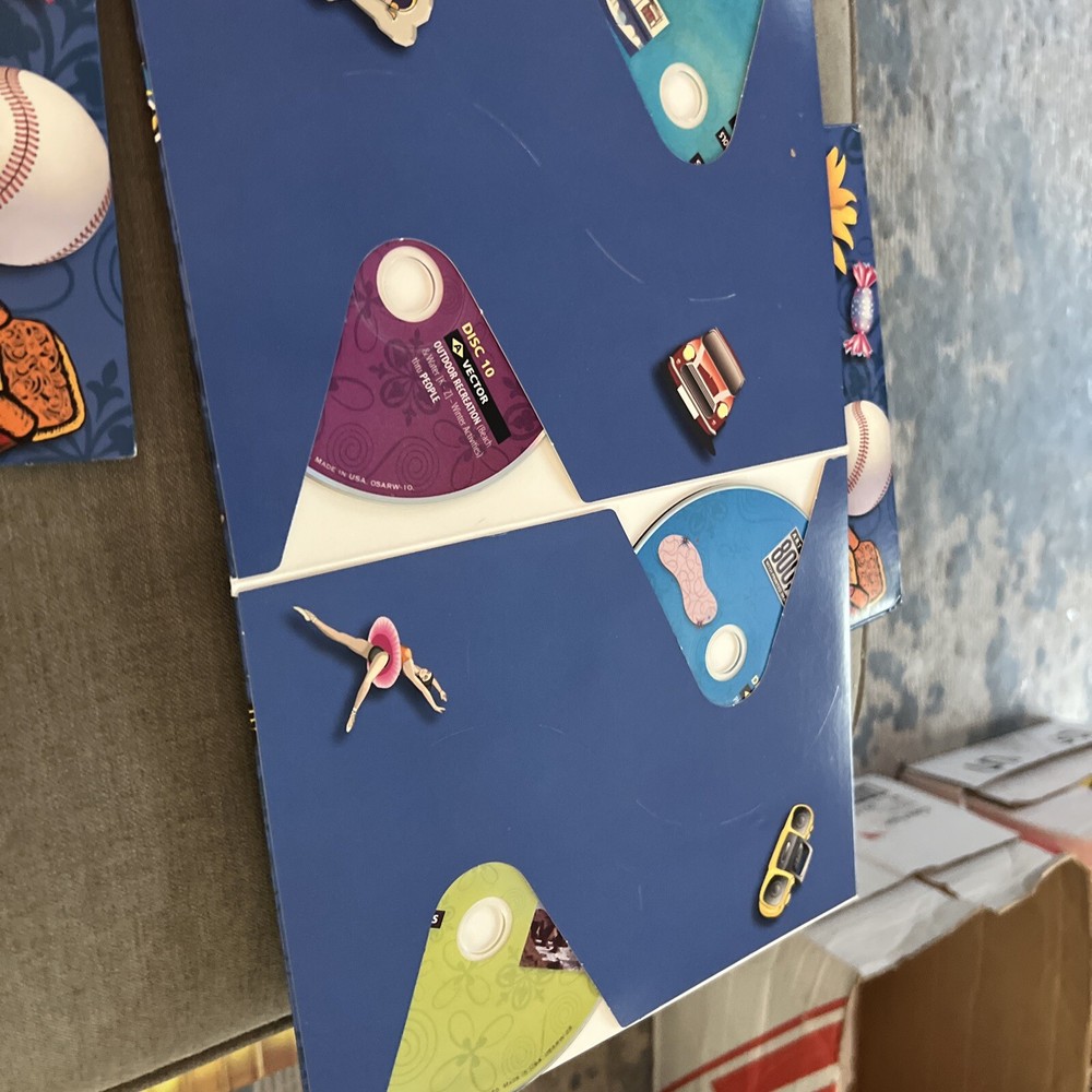 Nova - Art Explosion Image Library CD-ROM Portfolio 24 discs