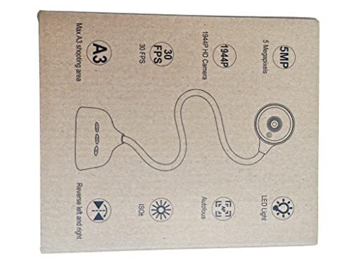 Document Camera for Teachers Webcam and Overhead Camera for Classroom with Mi...