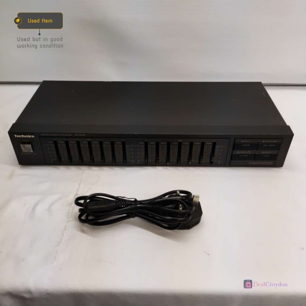 TECHNICS SH-8038 7 BAND STEREO GRAPHIC EQUALIZER
