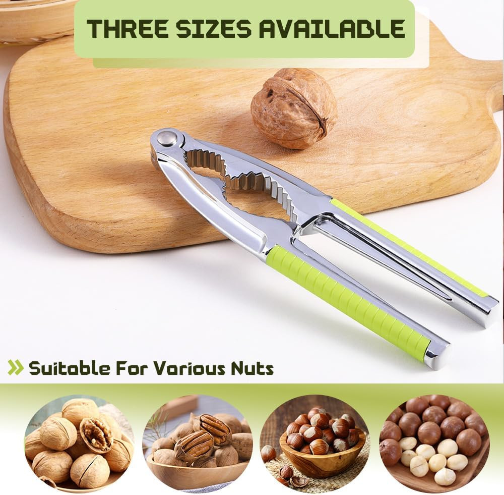 Nut Cracker, Nutcracker, Seafood Tools, Walnut Cracker for All Nuts, Heavy Duty
