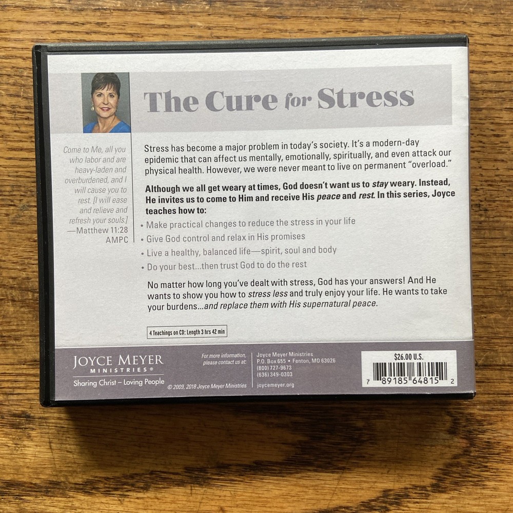 Joyce Meyer CDs Lot Of 4