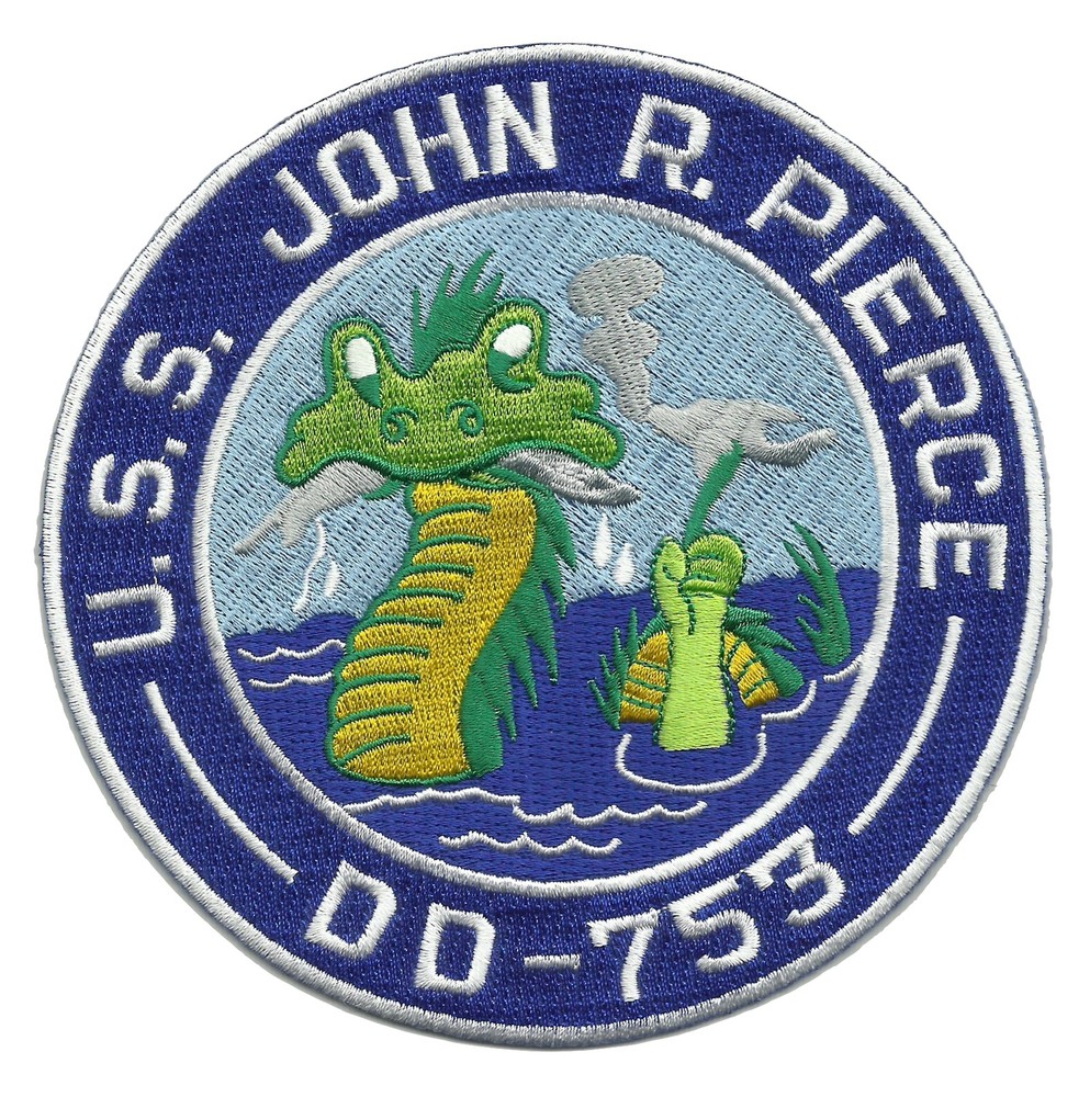 DD-753 John R Pierce Patch