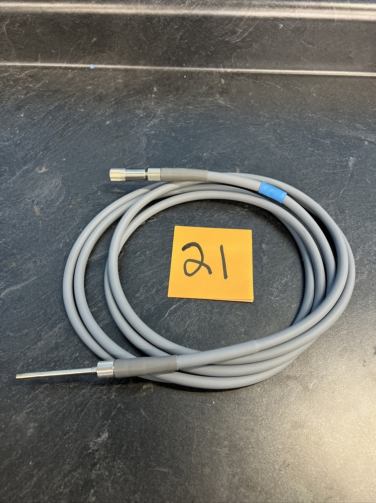 Linvatec 7451 Surgical Light Guide Fitting with Fiber Optic Cable