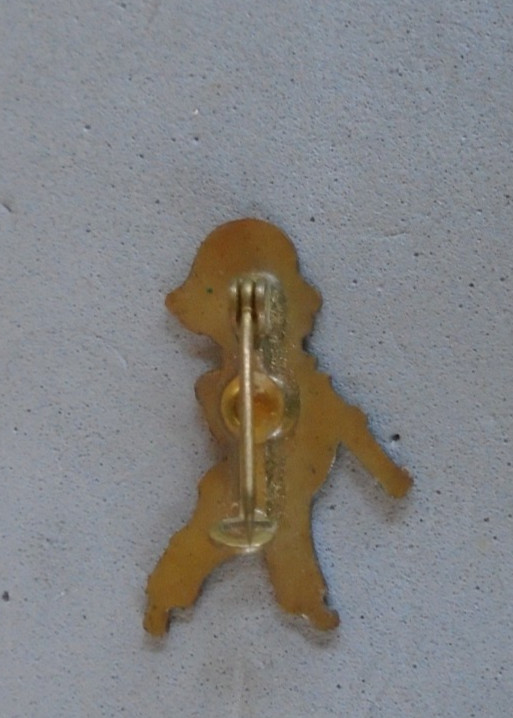 WWII war worker enamel pin