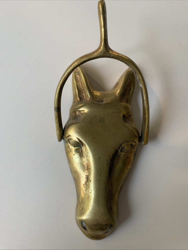 Grass Horse Door Knocker ￼