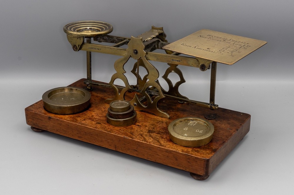 Victorian Postal Scales by Samson Mordan & Co